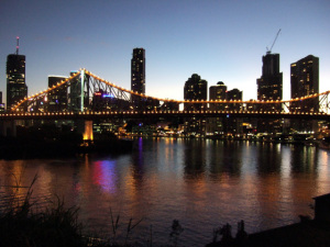 Brisbane City from New Farm Brisbane City from New Farm